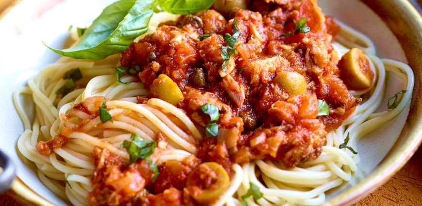 Spaghettis aux sardines