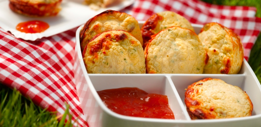 Petites terrines de poulet au curry