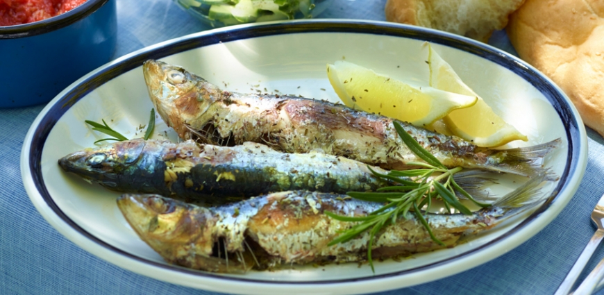 Sardines aux herbes à la diable