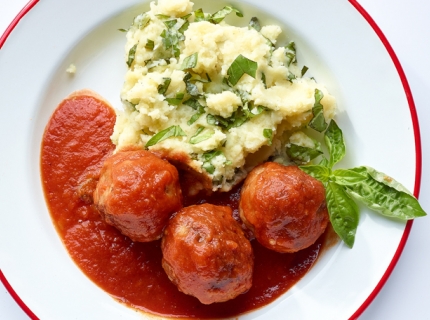 Boulettes surprise à l'italienne