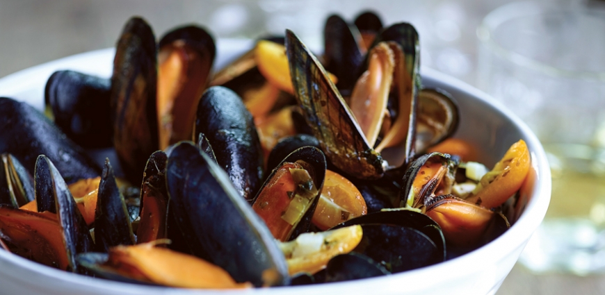 Moules aux kumquats