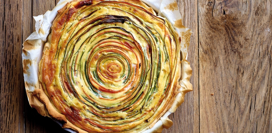 Quiche en spirale