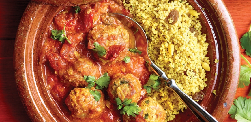 Tagine de boulettes de veau