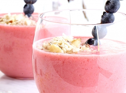 Pink smoothie