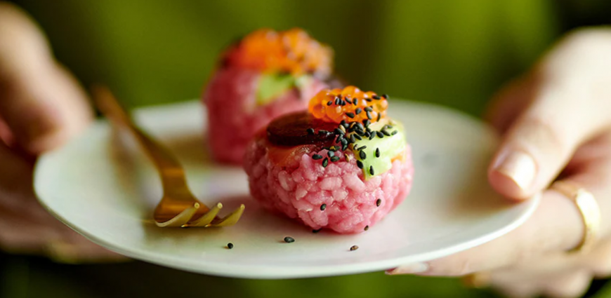  Sushi balls à la truite saumonée