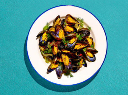 Moules au fenouil