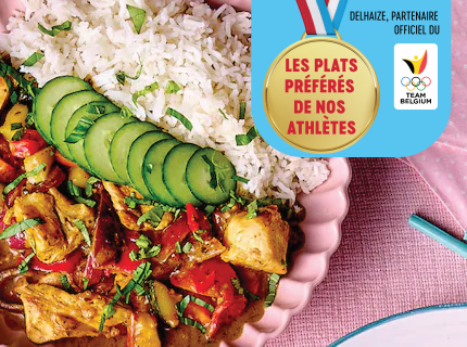 Boite repas - Curry vert (au poulet)