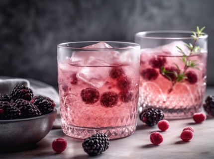 Lillet Tonic (Schweppes Hibiscus)