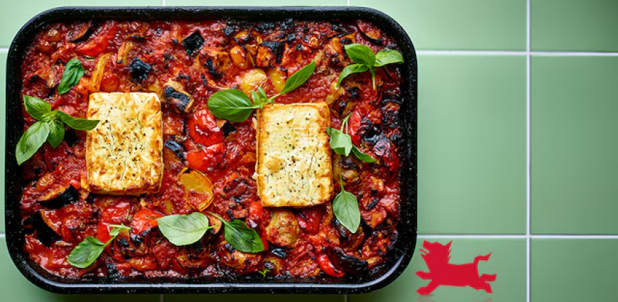 One pot méridional à la tomate et au feta