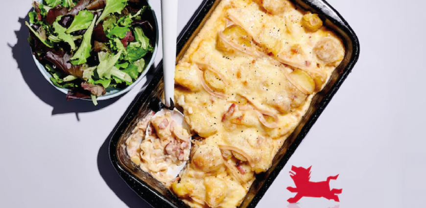 Tartiflette au fromage à raclette