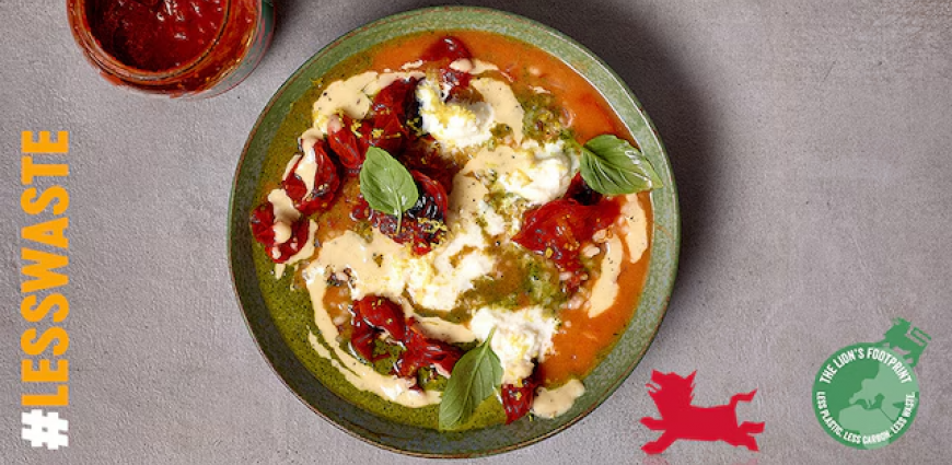 Risotto à l’arrabbiata, parmesan et mozzarella de bufala